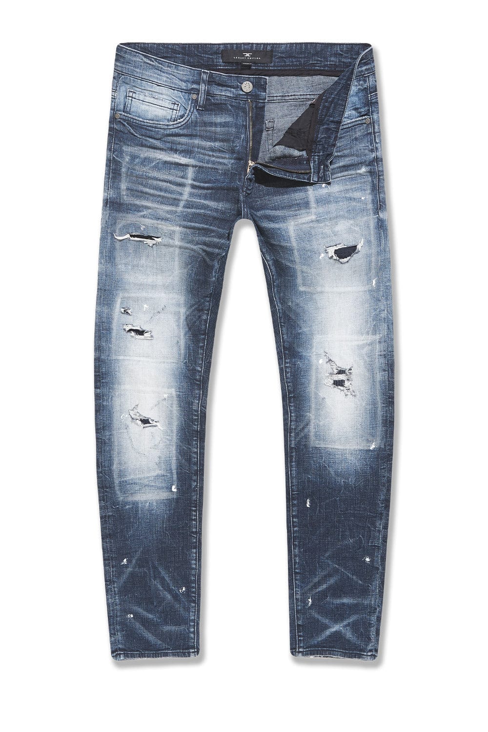 Jordan Craig Dimensional Denim (Light Washes) Collins (Straight) / Deep Blue / 30/30