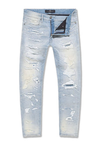 Collins - Black Widow Denim (Sea Ice)