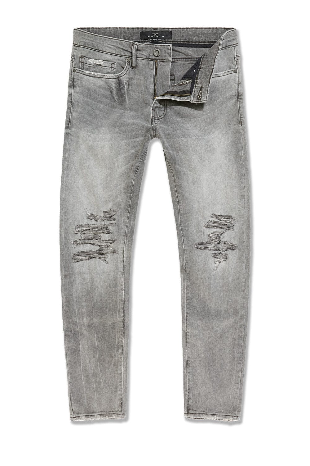 Jordan Craig Collins - Fordham Denim (Light Washes) Smoked Grey / 30/30