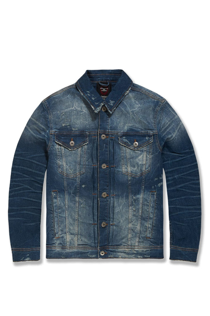 Jordan Craig Meadowlands Denim Trucker Jacket (Azure) Desert Blue / S