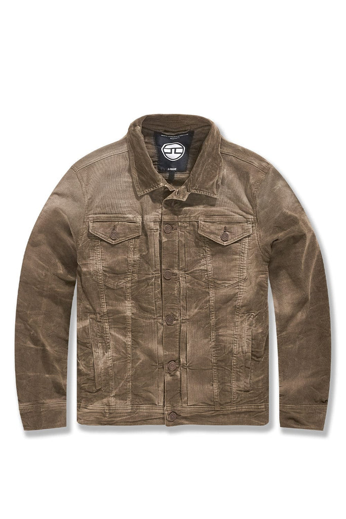 Jordan Craig Atlas Corduroy Trucker Jacket (Brown) S / Brown