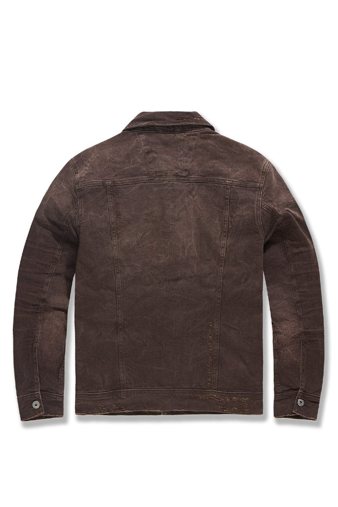 Jordan Craig Meadowlands Denim Trucker Jacket (Earth Tones)