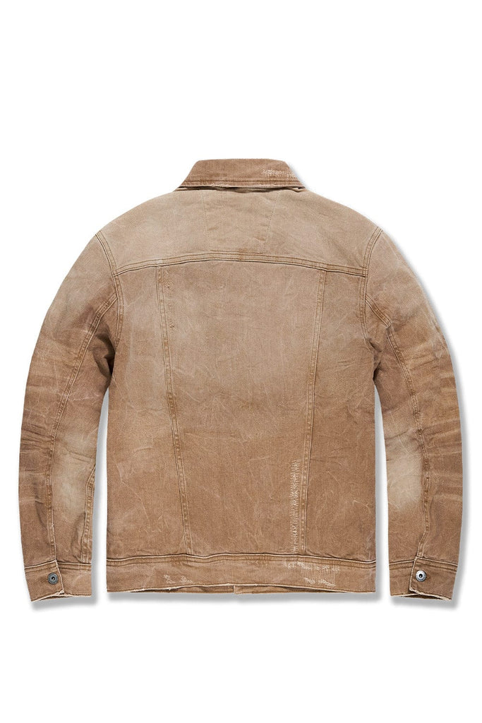 Jordan Craig Meadowlands Denim Trucker Jacket (Earth Tones)