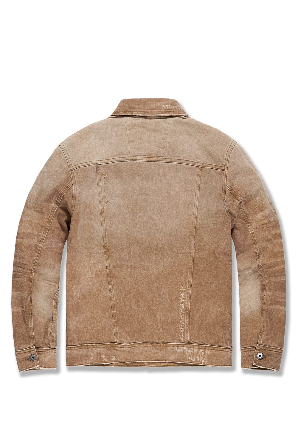 Big Men's Meadowlands Denim Trucker Jacket (Earth Tones)