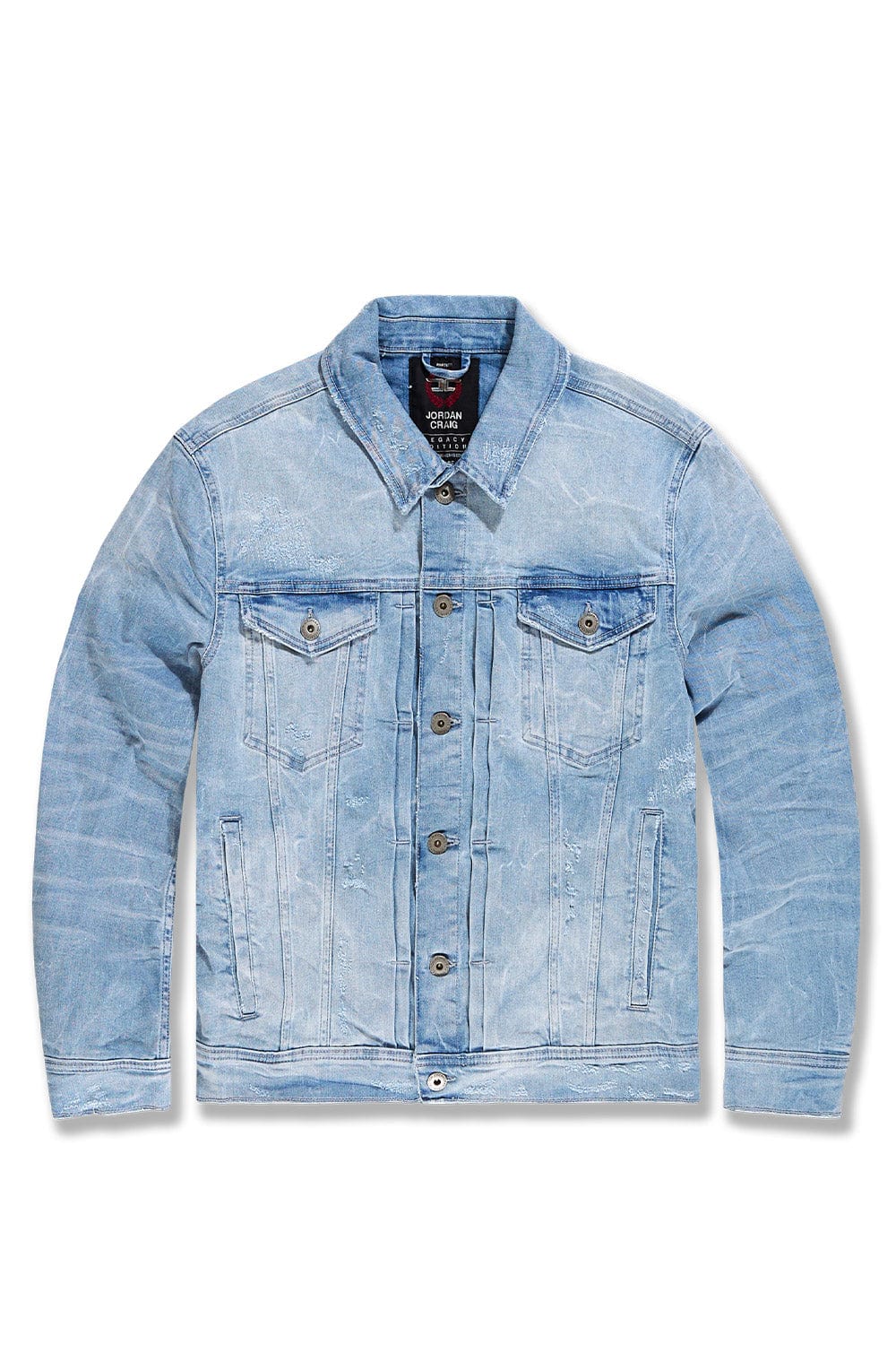 Jordan Craig Meadowlands Denim Trucker Jacket (Azure) Lightning Blue / S