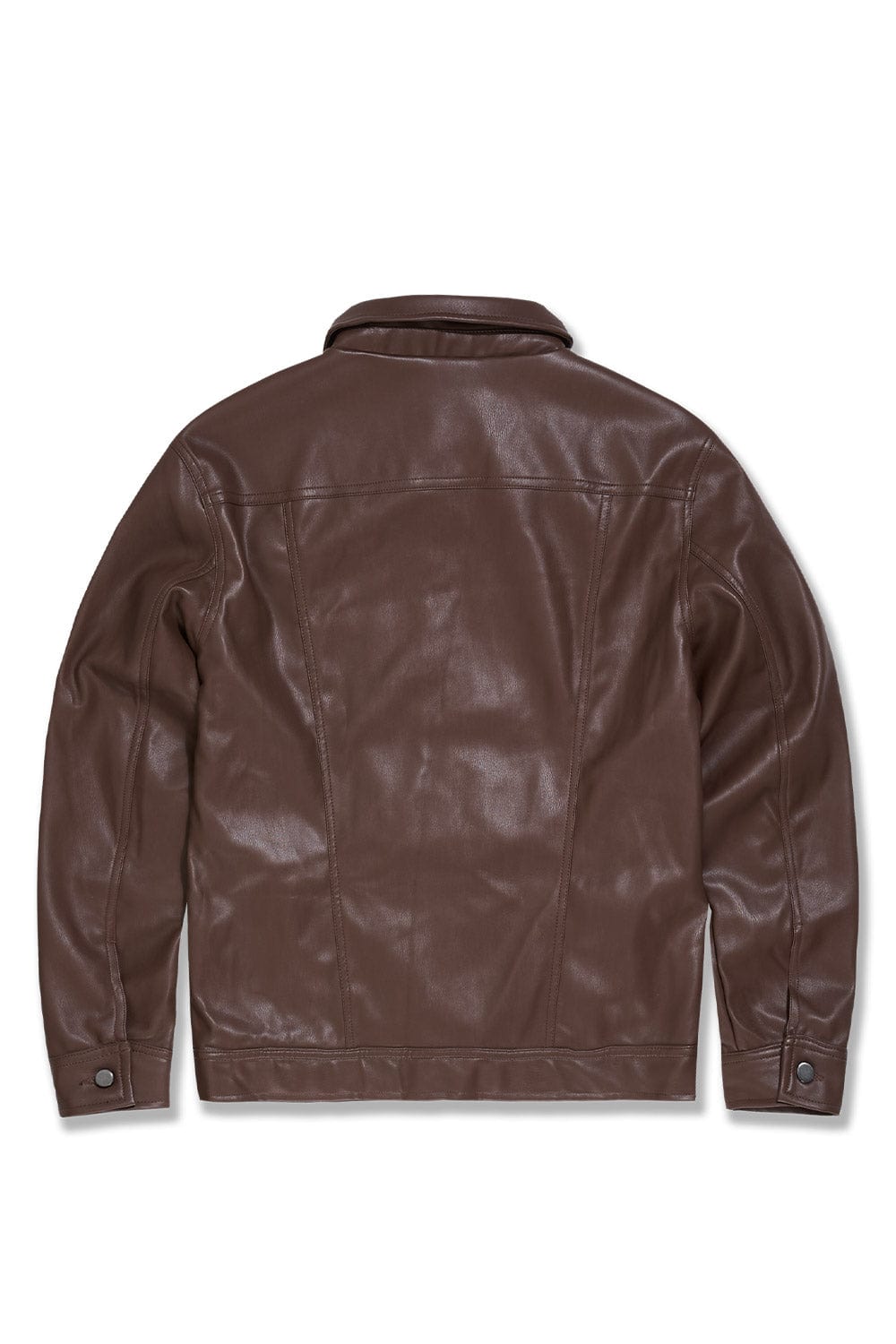 Jordan Craig Thriller Trucker Jacket (Brown)