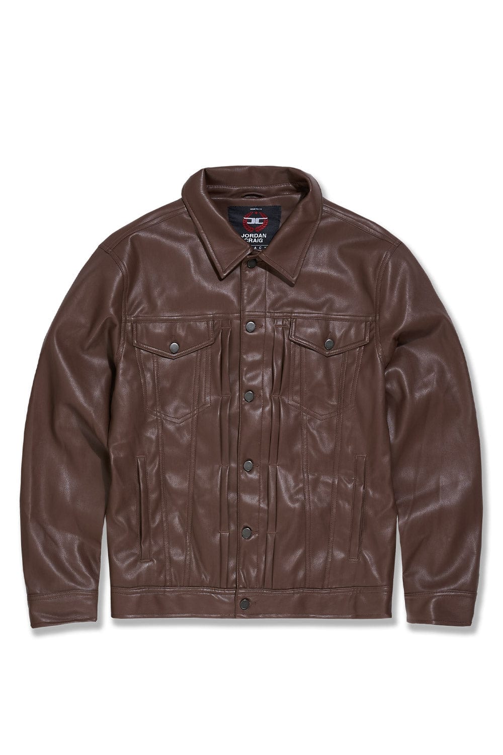 Jordan Craig Thriller Trucker Jacket (Brown) S / Brown