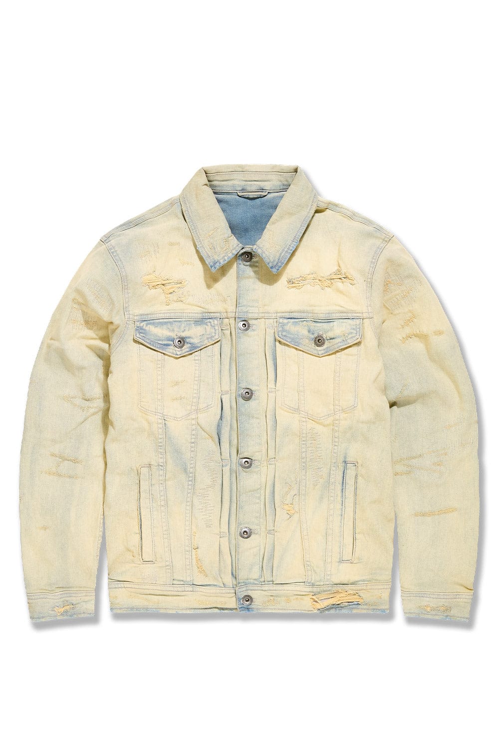 Jordan Craig Hudson Denim Trucker Jacket Champagne / S