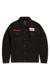 Big Men's Local Dealer Trucker Jacket (Jet Black)