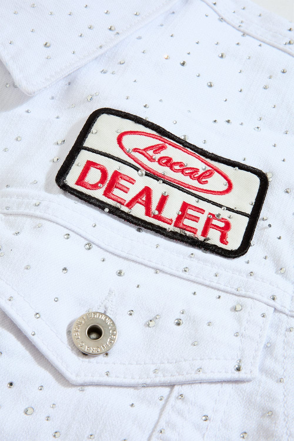 Jordan Craig Local Dealer Trucker Jacket (White)