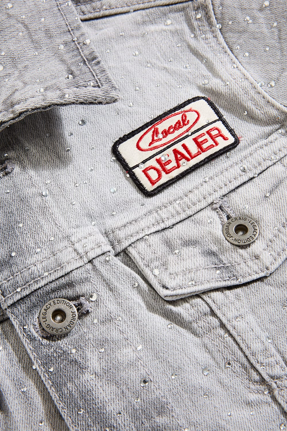 JC Kids Kids Local Dealer Trucker Jacket (Cement Wash)