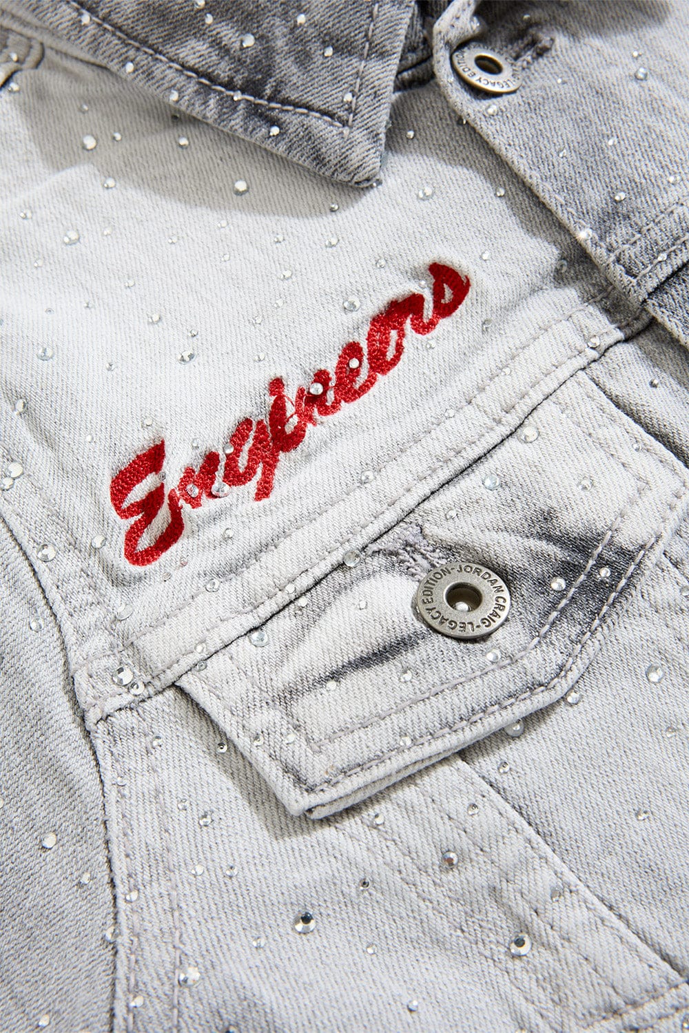 JC Kids Kids Local Dealer Trucker Jacket (Cement Wash)