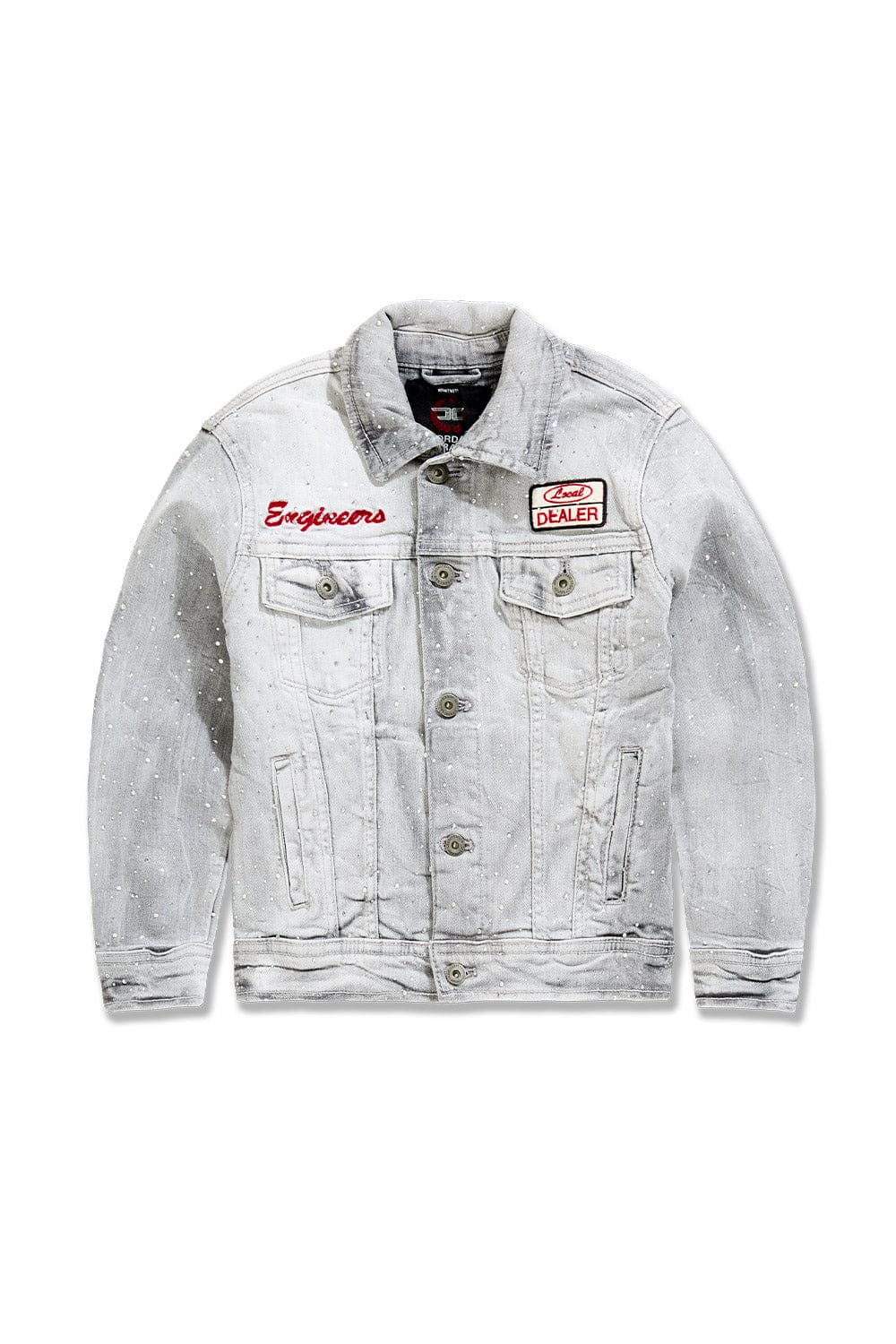 JC Kids Kids Local Dealer Trucker Jacket (Cement Wash) 2 / Cement Wash