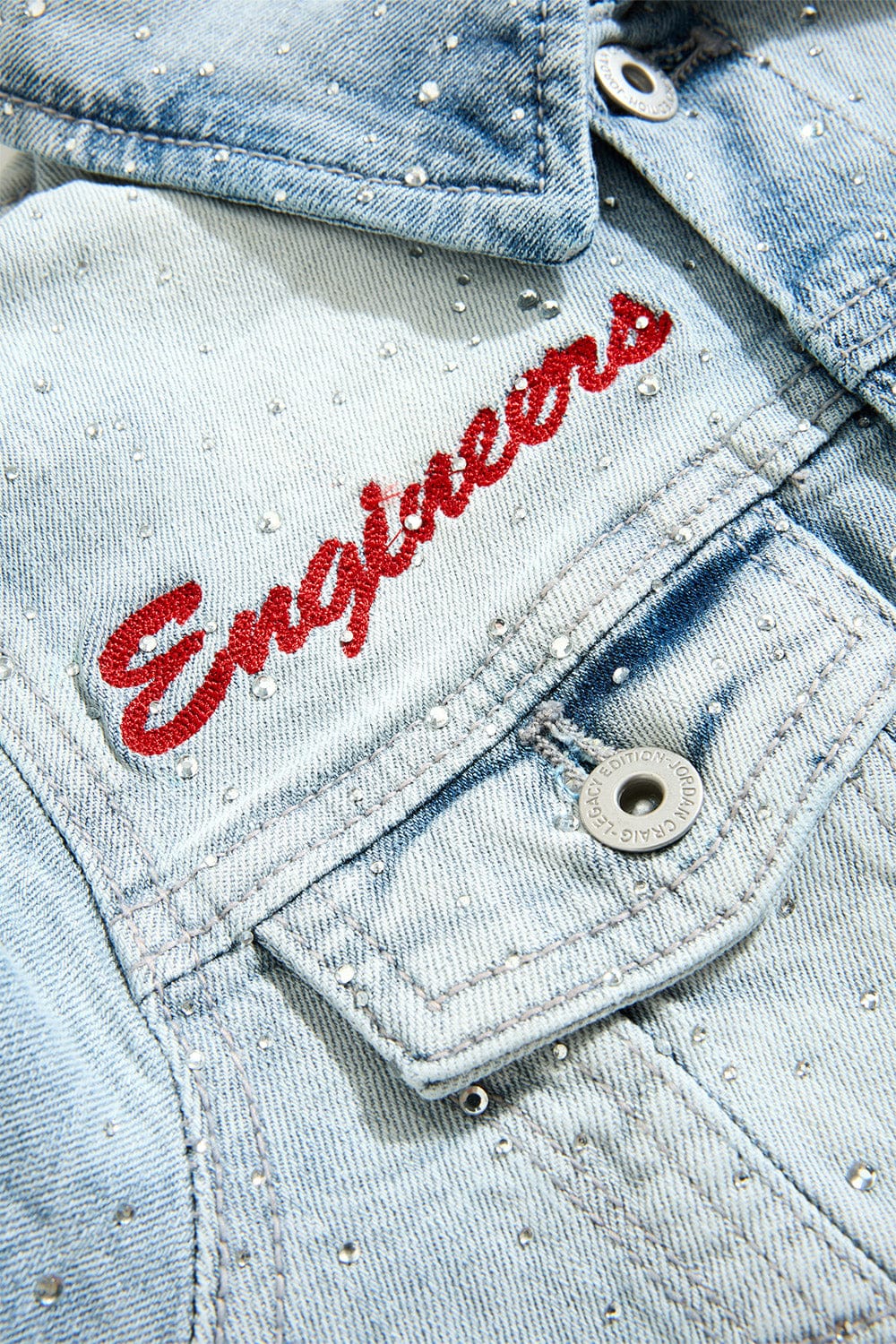 JC Kids Kids Local Dealer Trucker Jacket (Iced White)