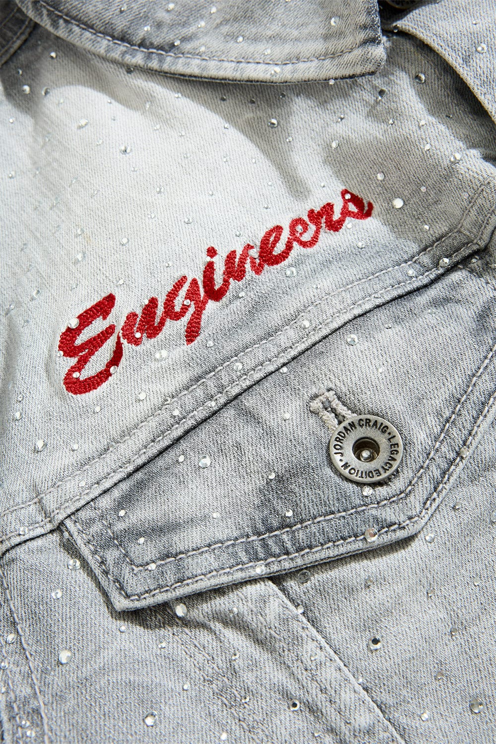 Jordan Craig Local Dealer Trucker Jacket (Cement Wash)