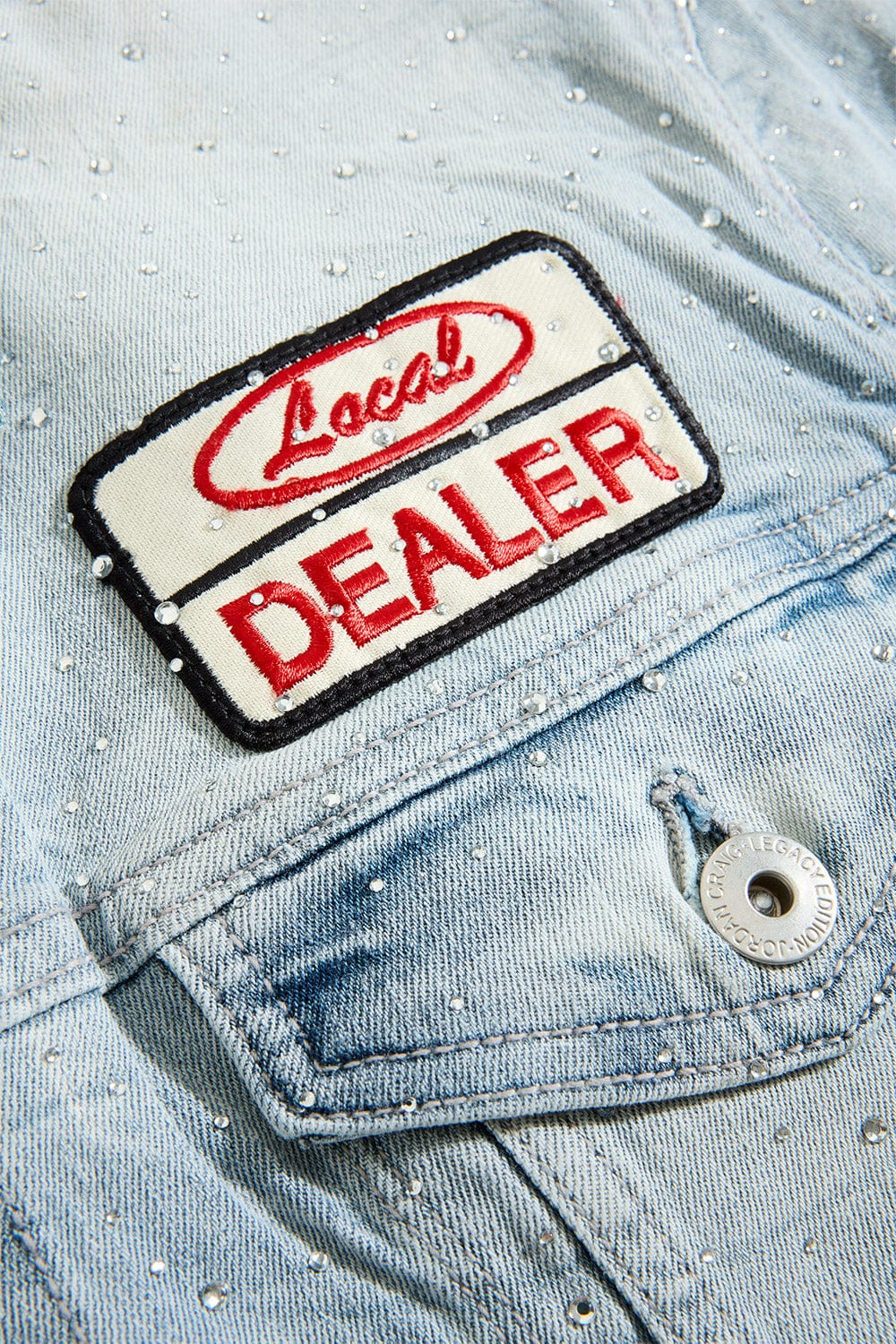 Jordan Craig Local Dealer Trucker Jacket (Iced White)