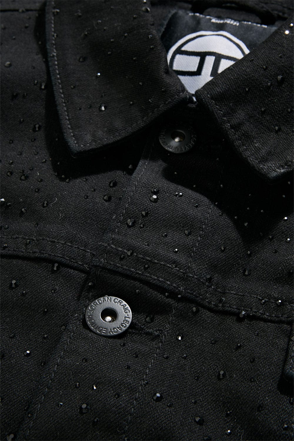 Jordan Craig Magic City Denim Trucker Jacket (Jet Black)