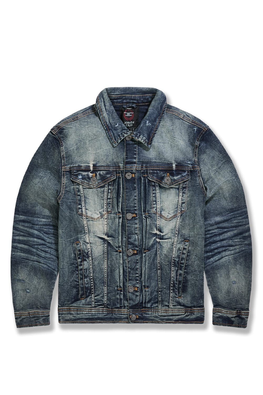 Jordan Craig Foundry Denim Trucker Jacket Dark Vintage / S