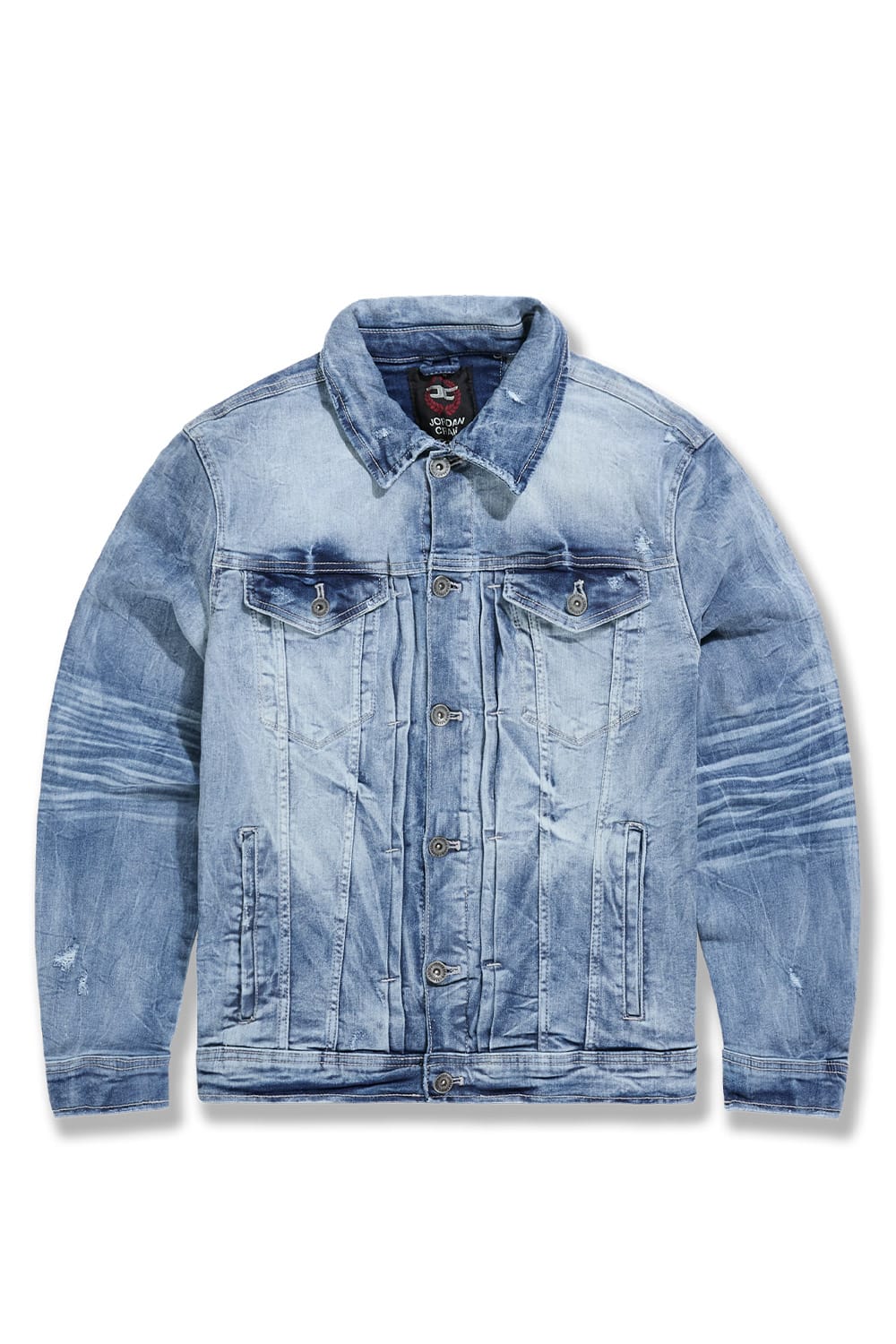 Jordan Craig Foundry Denim Trucker Jacket River Blue / S