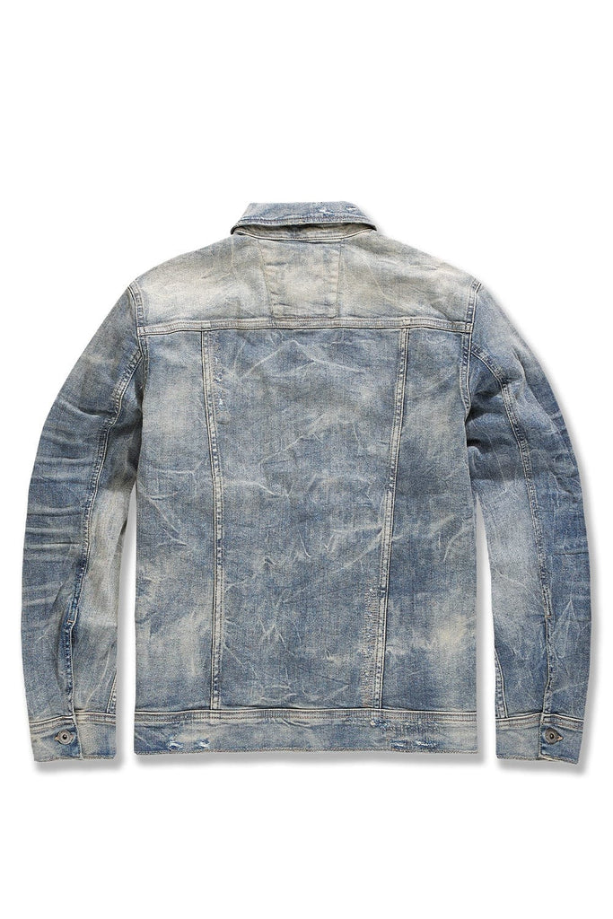 Jordan Craig Meadowlands Denim Trucker Jacket (Azure)