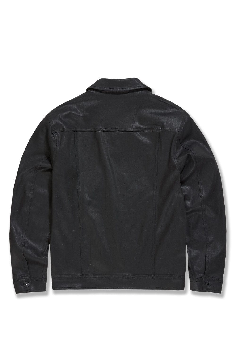 Smooth Criminal Full Zip Trucker Jacket (Jet Black)