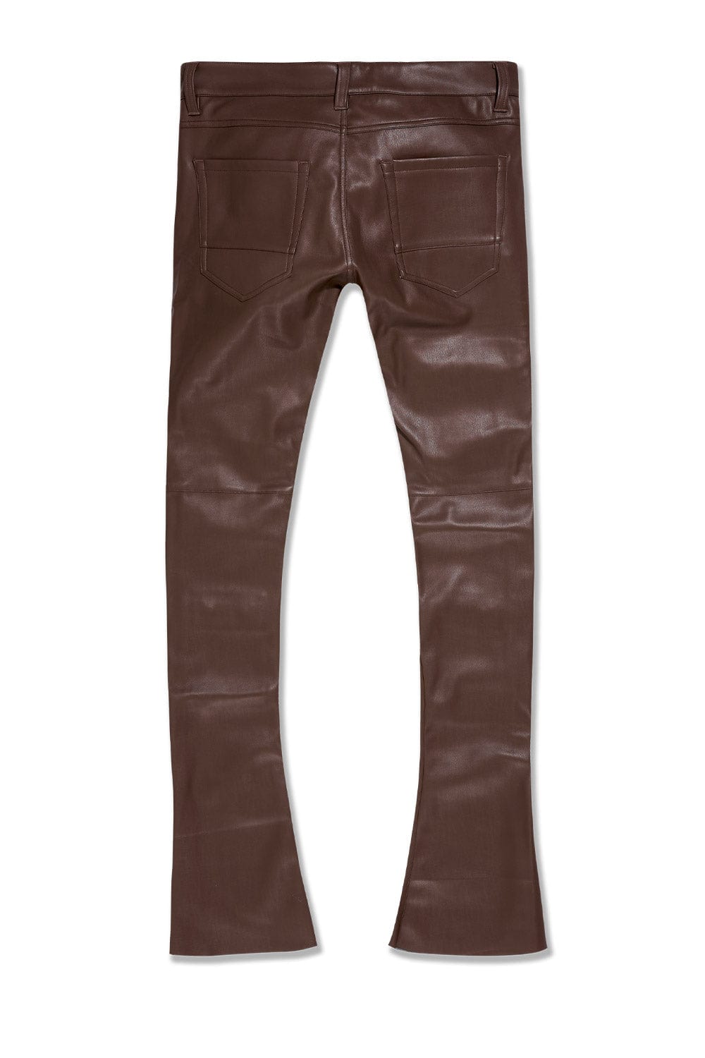 Skinny Stacked Fit - Thriller Cargo Pants (Brown) - Ross Stacked Colle