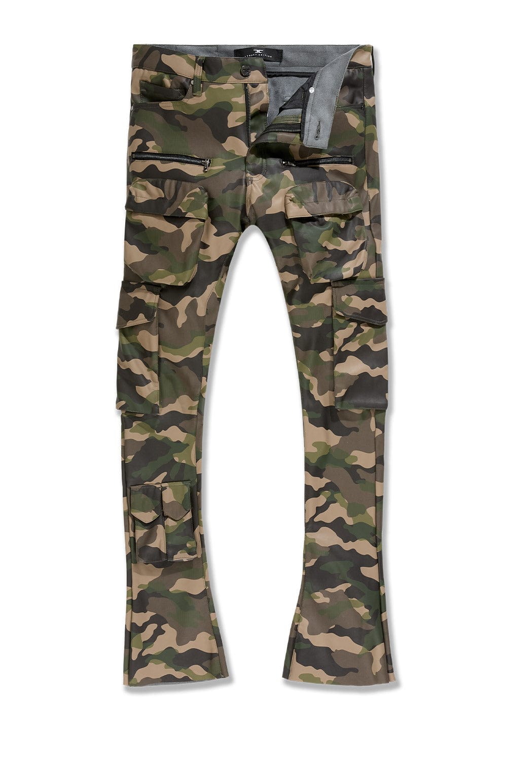 Jordan Craig Ross Stacked - Trillest Cargo Pants (Vintage Camo) 28 / Vintage Camo