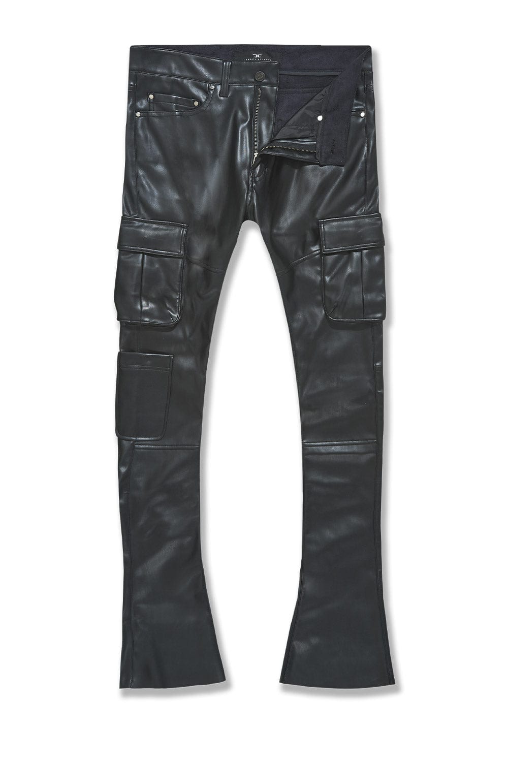 Jordan Craig Ross Stacked - Billie Jean Cargo Pants (Black)