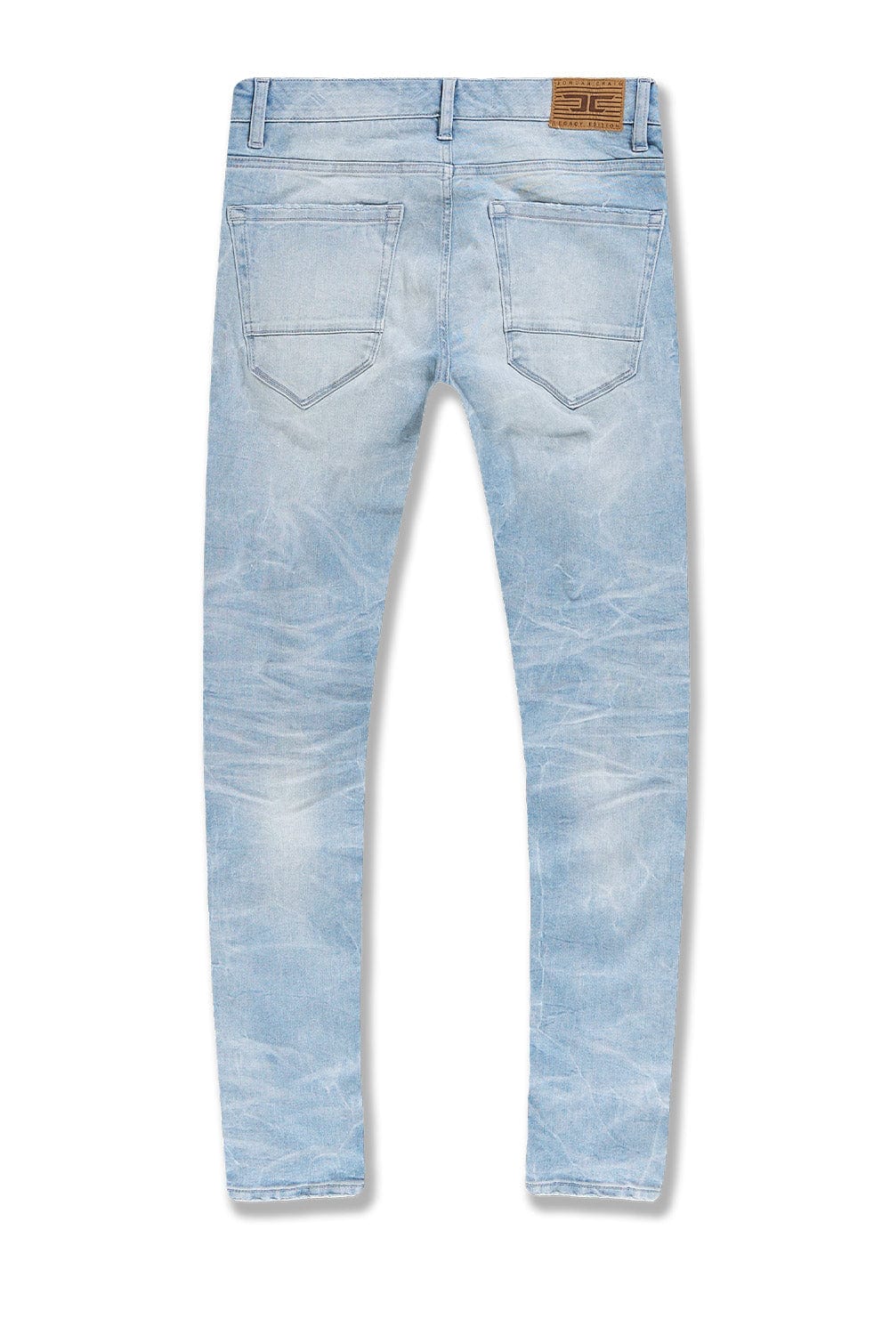 アニュアンス anuans Slim straight denim （LIGHT BLUE