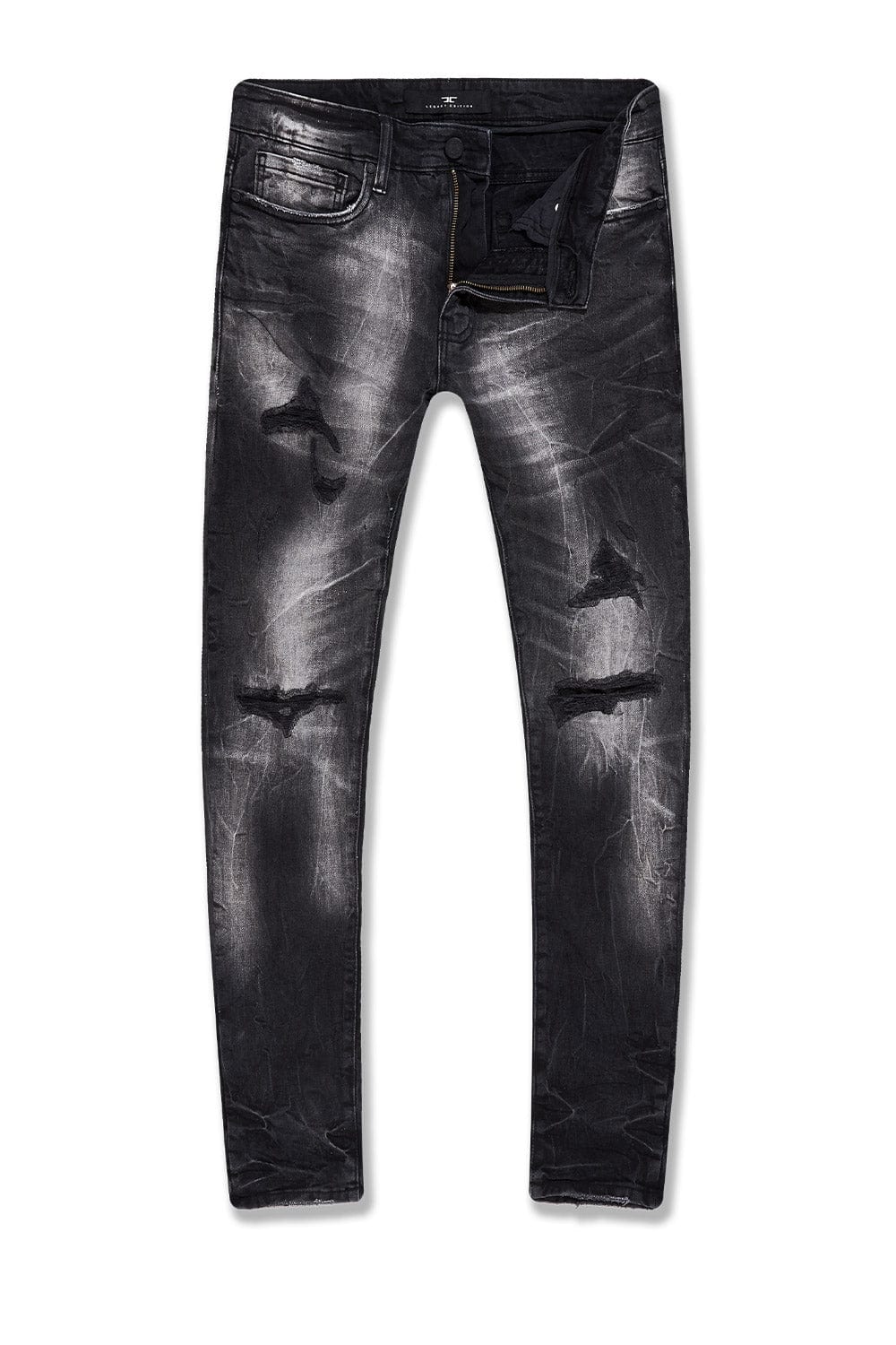 Slim Taper Fit - Driftwood Denim (Black Ice) - Sean Collection