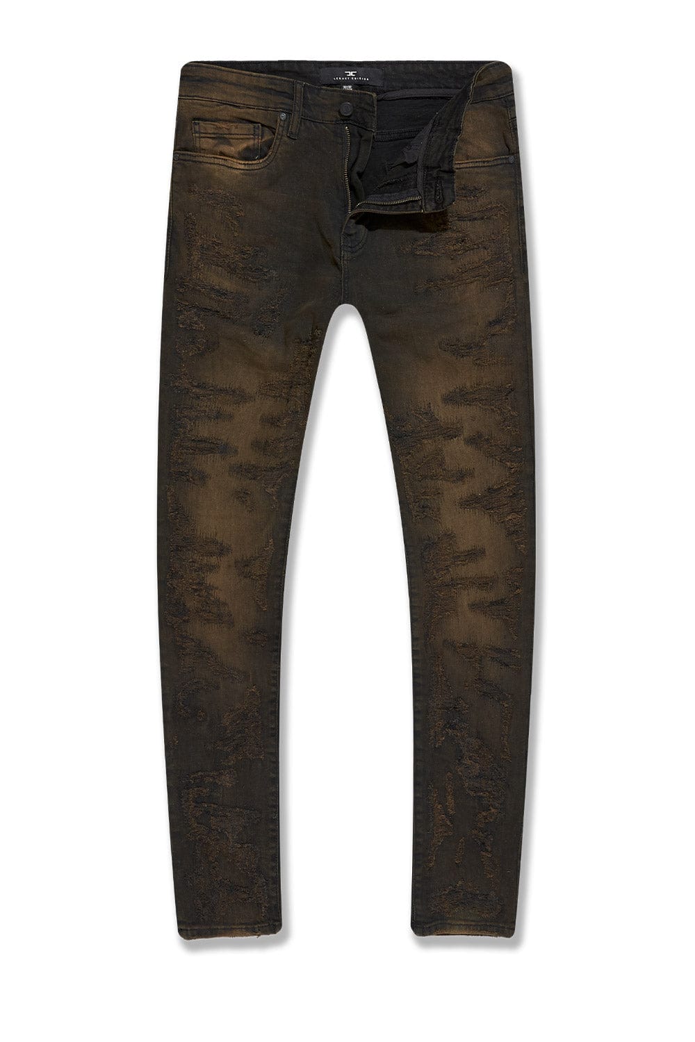 Jordan Craig Molten Denim (Copper Black) Sean (Slim Taper) / Copper Black / 30/30