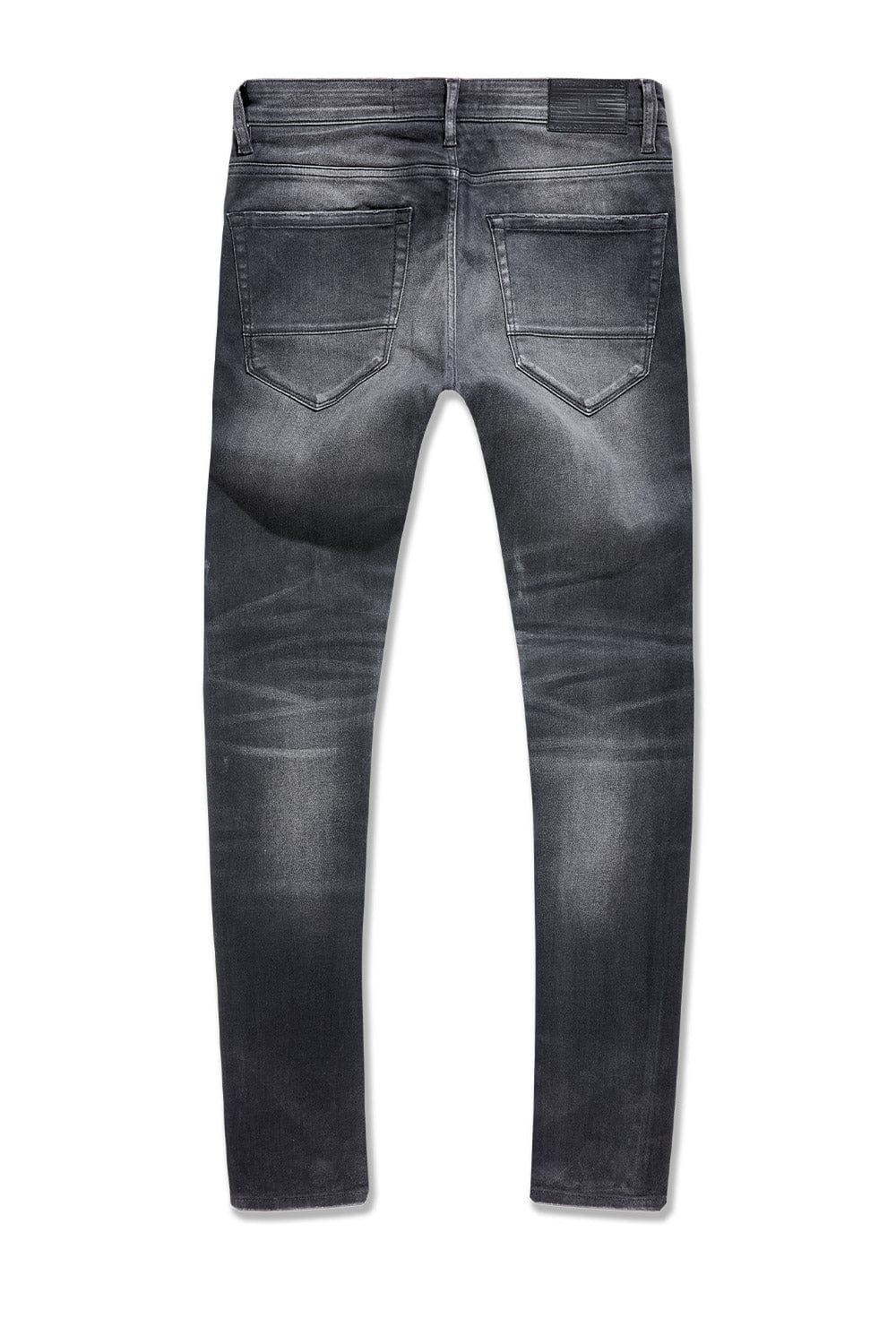 JC Big Men Big Men's Sean Teflon Don Denim (Clear Coated Black)