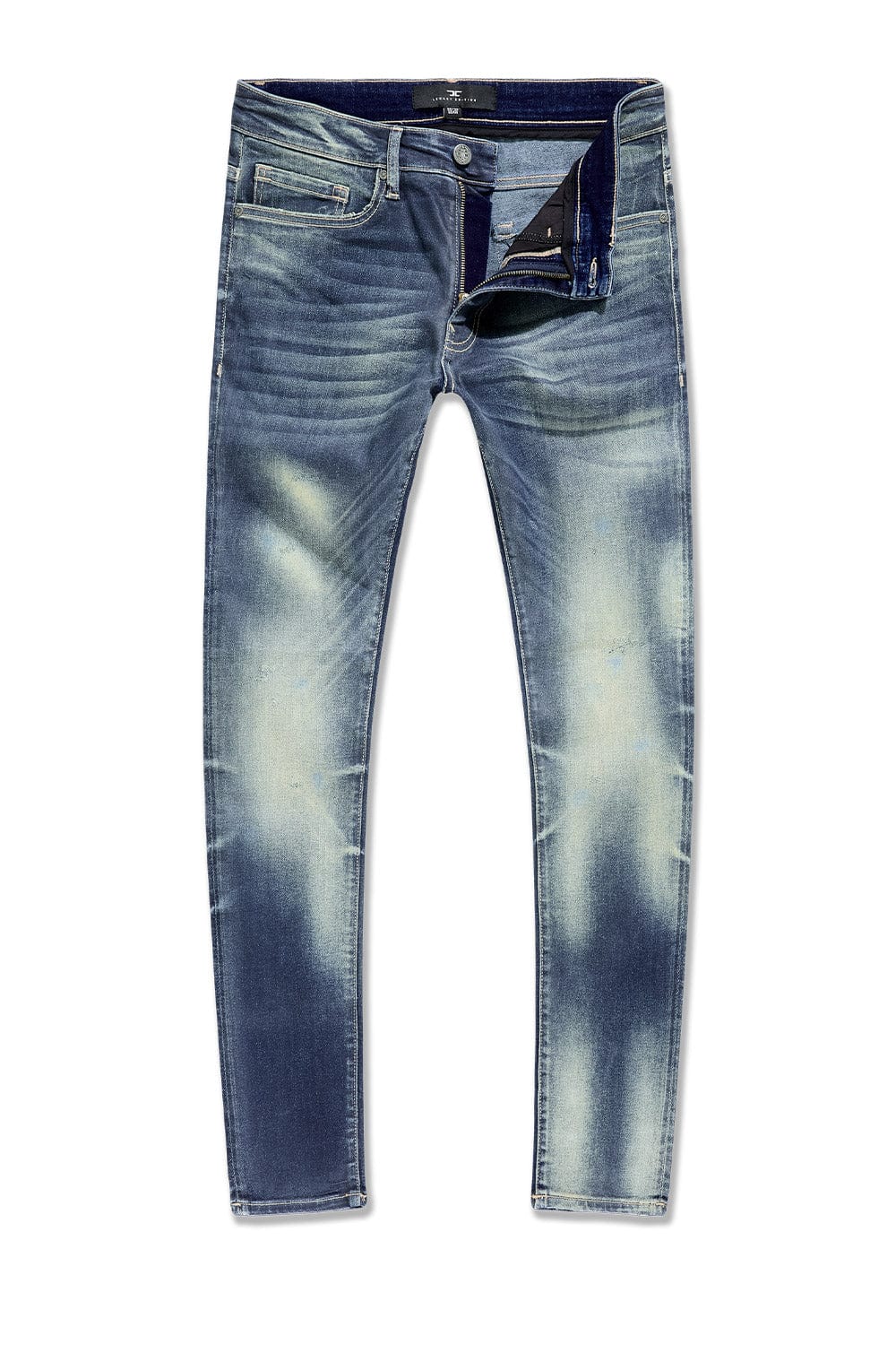 Jordan Craig Slim Taper Fit - Kevlar Denim - Sean Collection Clear Coated Blue / 30/30