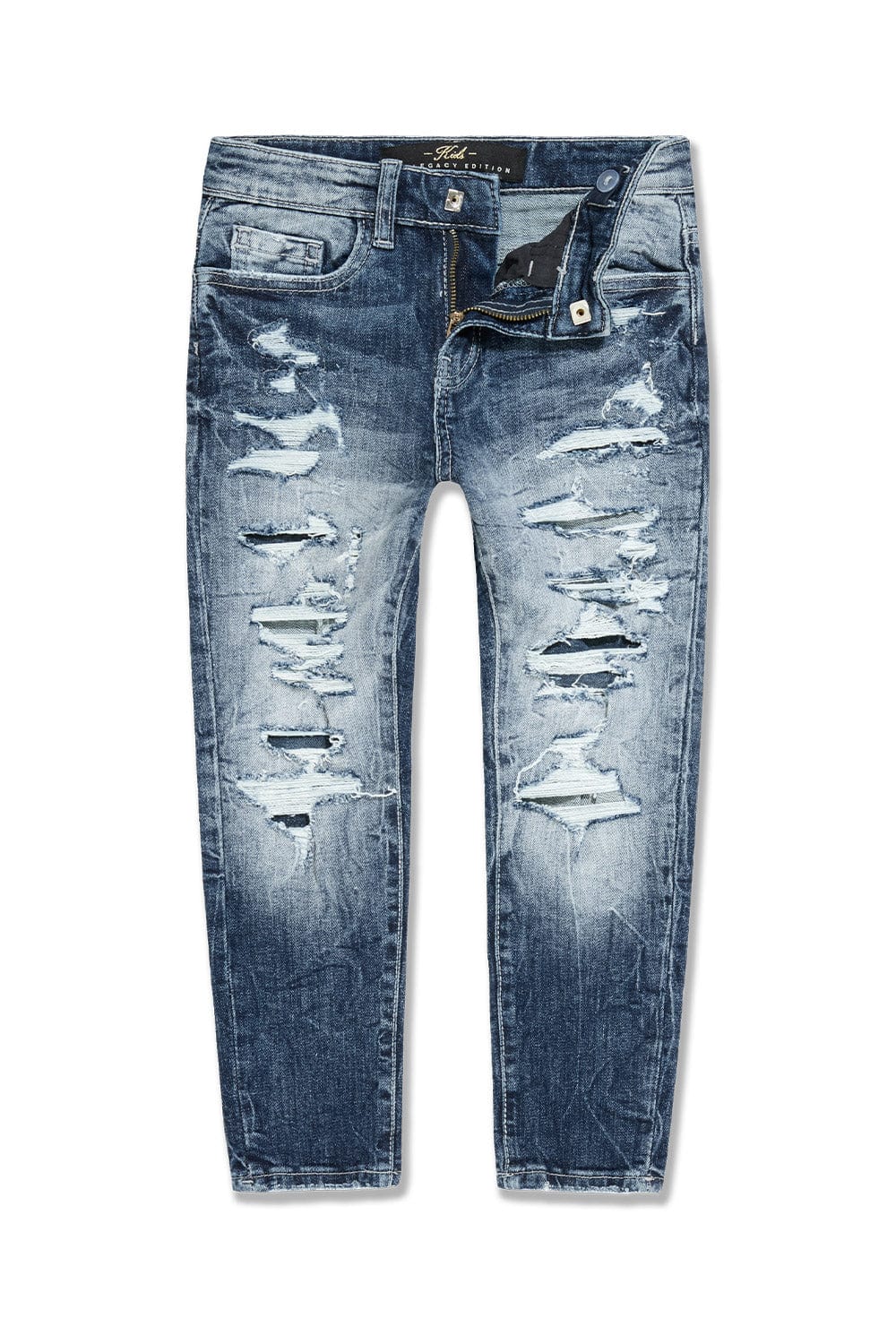 JC Kids Kids Stratosphere Denim (Dark Washes) Aged Wash / 2