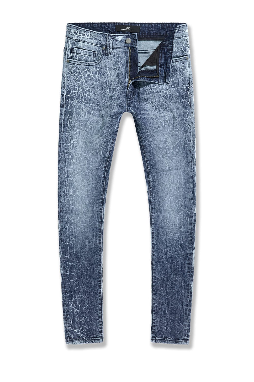 Jordan Craig Slim Taper Fit - Cracked Denim (Ice Blue) - Sean Denim