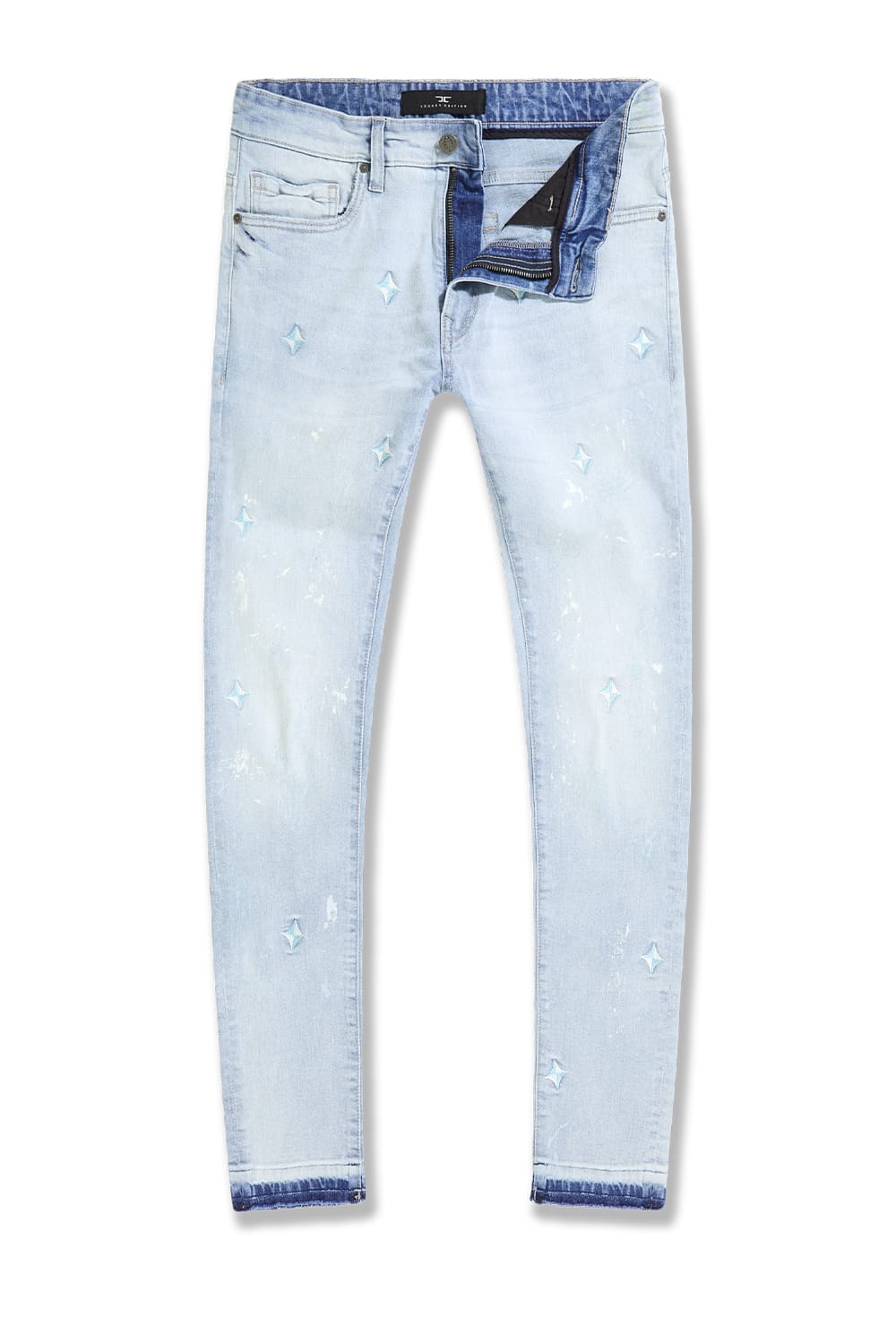 Jordan Craig Slim Taper Fit - Nautical Denim (Ice Blue) - Sean Collection