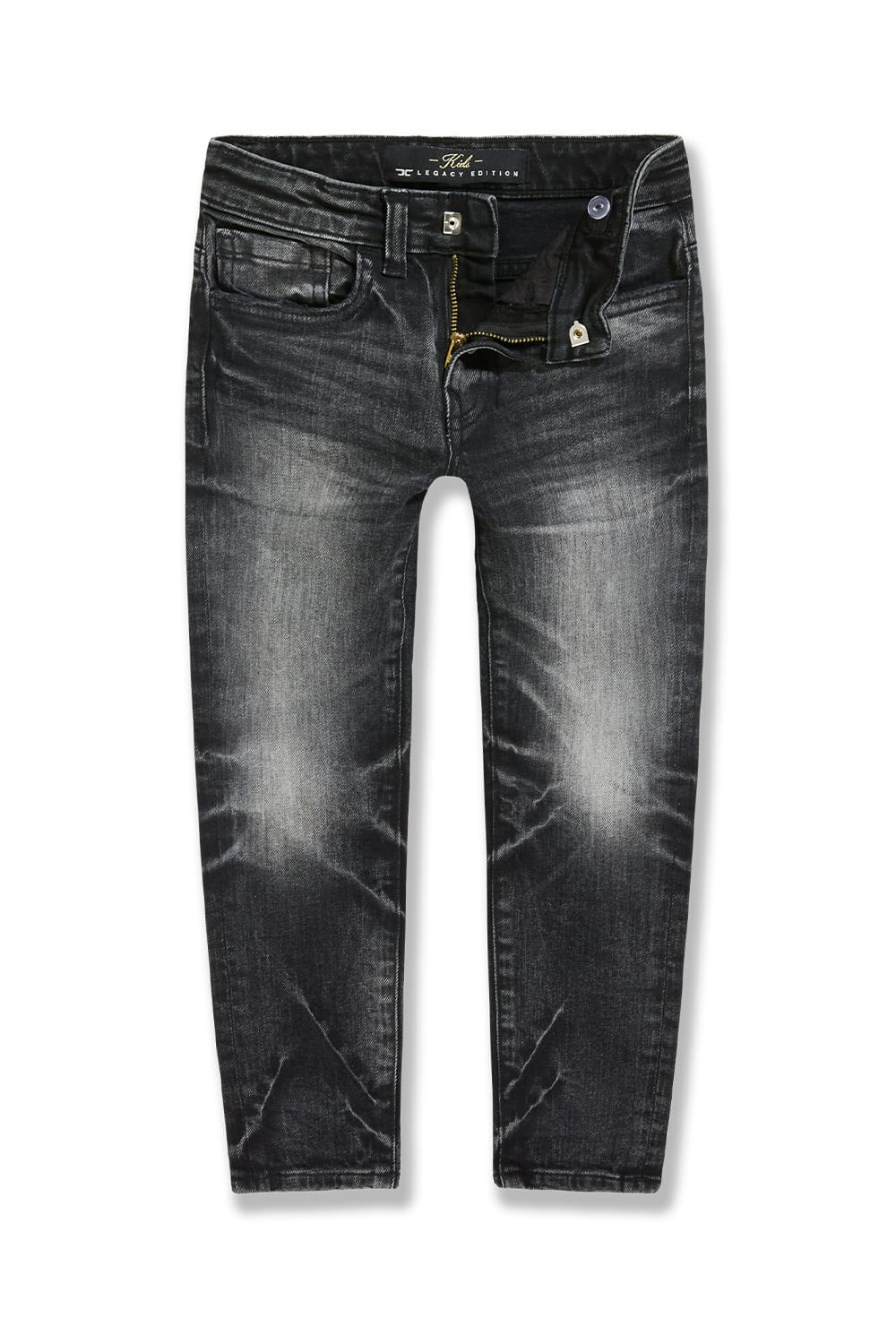 JC Kids Kids El Nino Denim (Industrial Black) 2 / Industrial Black