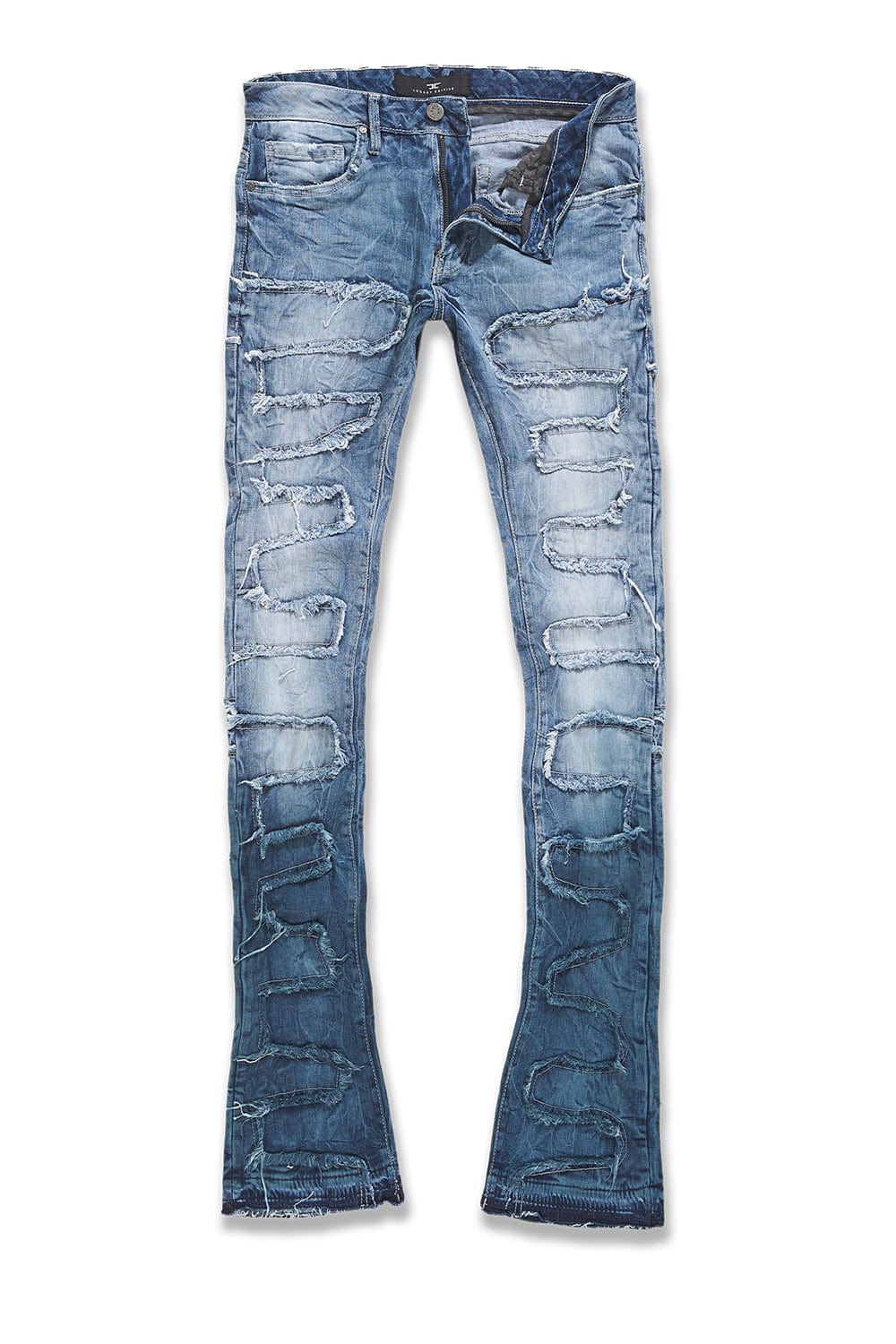【JORDAN CRAIG】★デニム★ Martin Stacked - Full Bloom Denim Martin Stacked - Python Denim (Blue Wave)