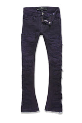 Kids Stacked Oasis Denim (Purple)