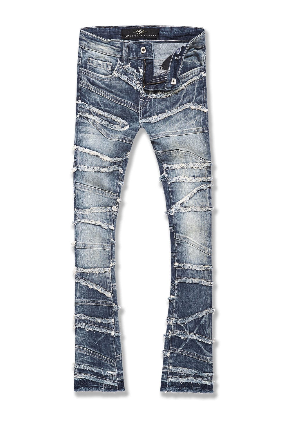 JC Kids Kids Stacked Elm Street Denim (Studio Blue) 2 / Studio Blue