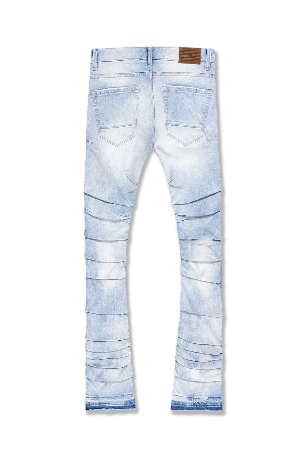 JC Kids Kids Stacked Ripple Effect Denim (Ice Blue)