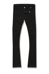 Kids Stacked Rockport Denim (Jet Black)