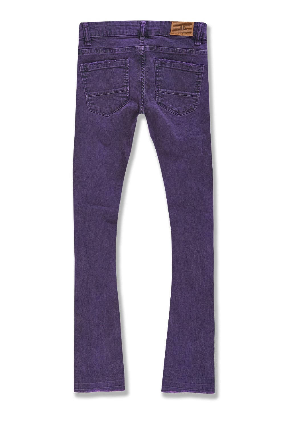 Denim fashion and purple