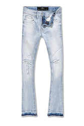 Kids Attitude Stacked Denim (Ice Blue)