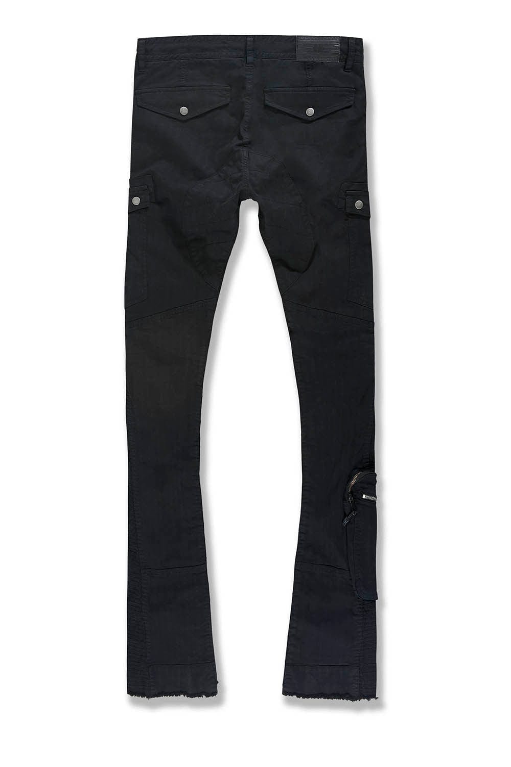 Jordan Craig Martin Stacked - Aviation Cargo Pants (Black)
