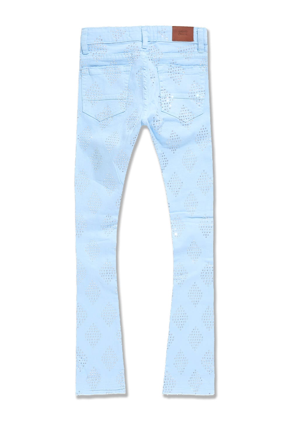 JC Kids Kids Liquid Diamonds Stacked Twill Pants