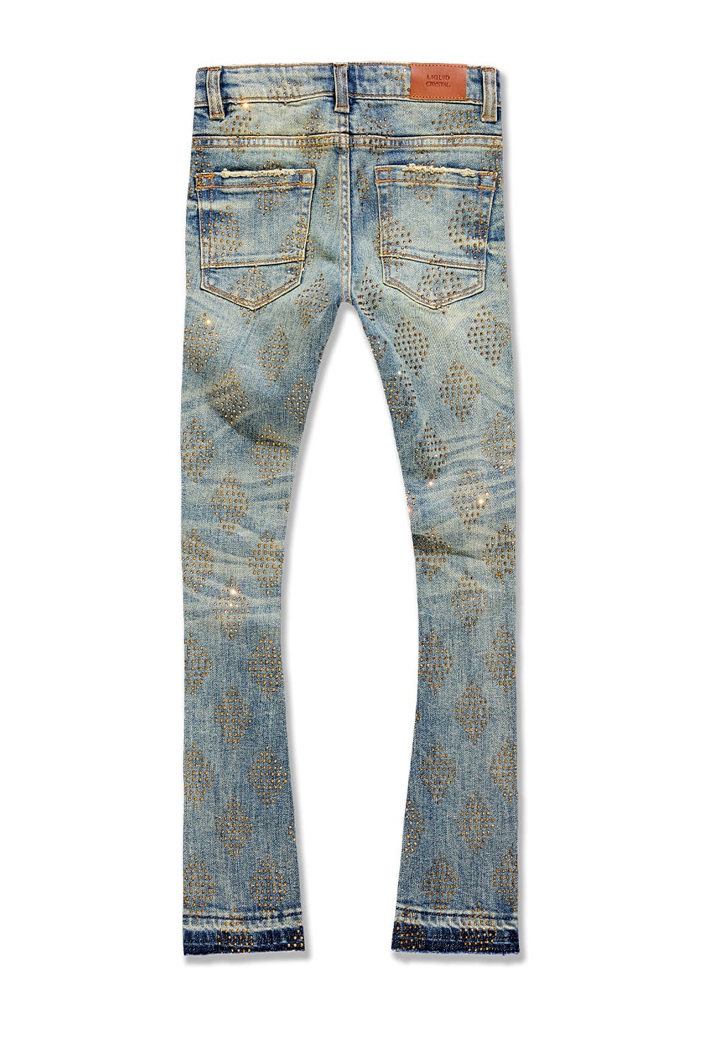 JC Kids Kids Liquid Diamonds Stacked Denim