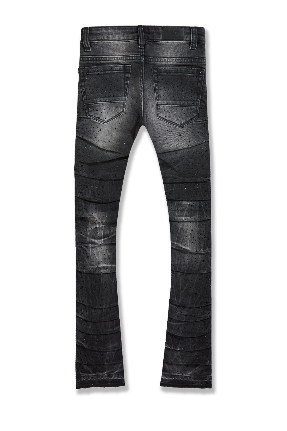JC Kids Kids Moonlight Stacked Denim (Black Shadow)