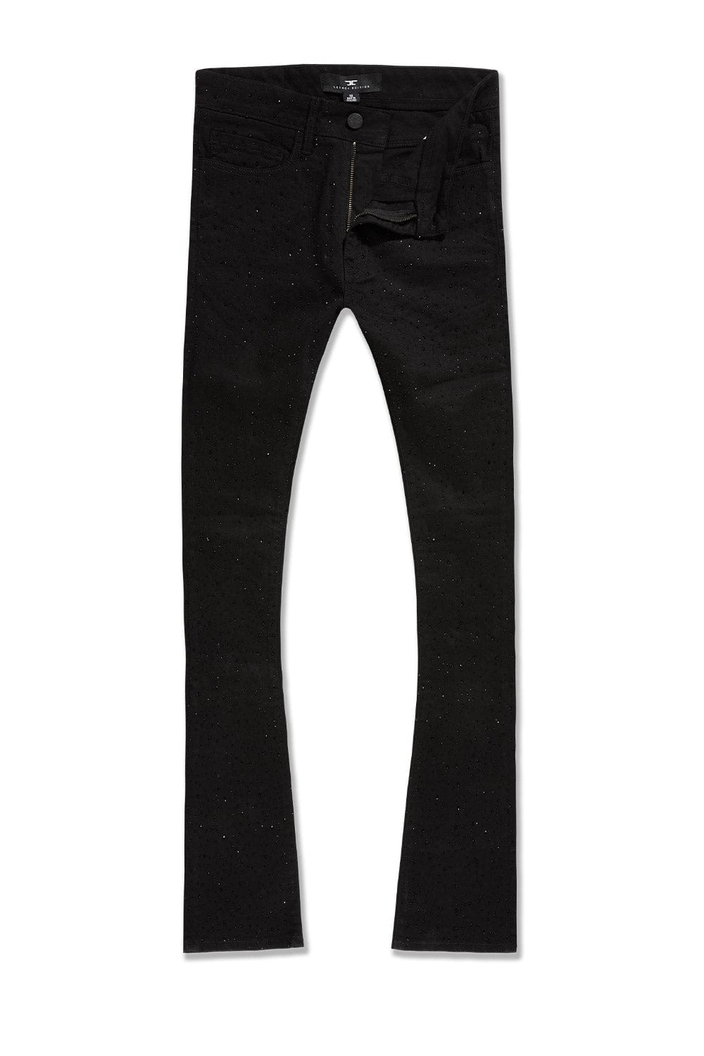 Jordan Craig Super Skinny Stacked Fit - Local Dealer Denim - Martin Stacked Collection (Jet Black) 28 / Jet Black