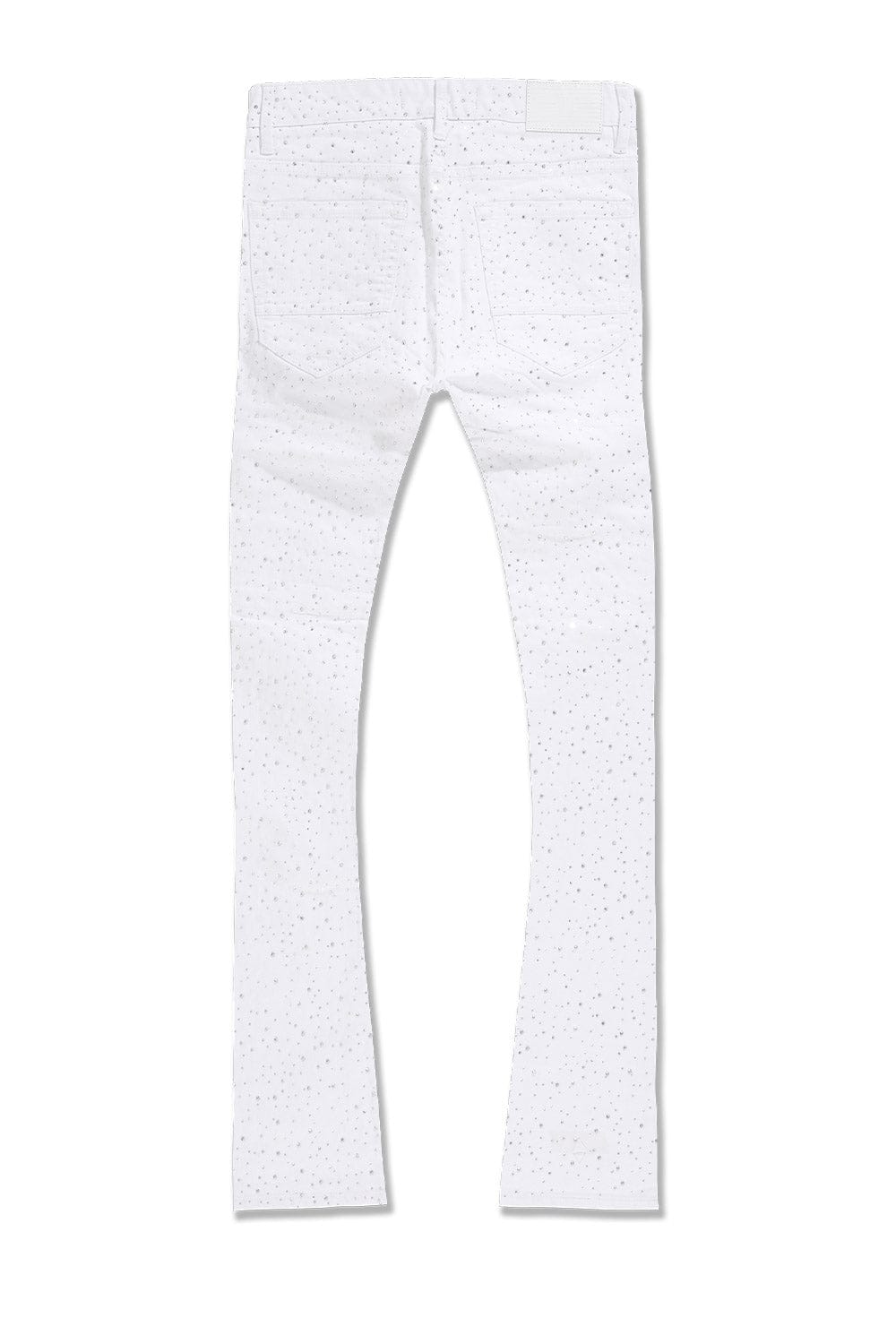 Jordan Craig Super Skinny Stacked Fit - Local Dealer Denim - Martin Stacked Collection (White)